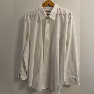 Pierre Cardin White Dress Shirt Elegant Formal Attire